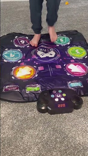 Reliving the 90s with a Fun Dance Mat Workout! #dancemat