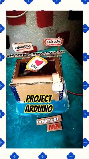 Diy | project with arduino useless #diy #handmade