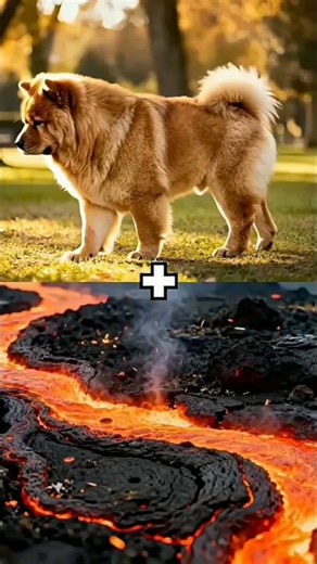 What happens When Dogs fuse with Elements? #shorts #dogs