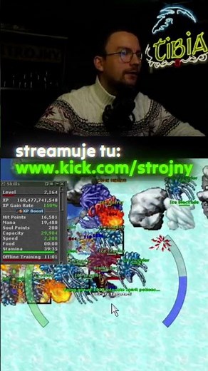 NEW BOSS FREEZED KNIGHT FOREVER... #tibia #desk #boss