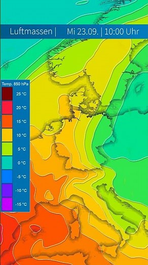 🔥 Hitzevorstoß in 1.500 Metern: Das passiert jetzt auf 850 hPa! #wetter #news #forecast #shorts