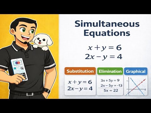 Simultaneous equations ultimate guide MYP MATH