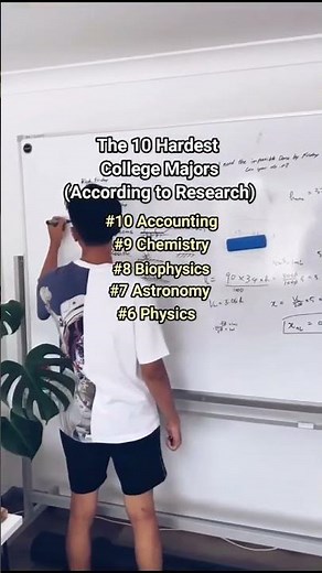 Top 10 Hardest College Majors (According To Research)