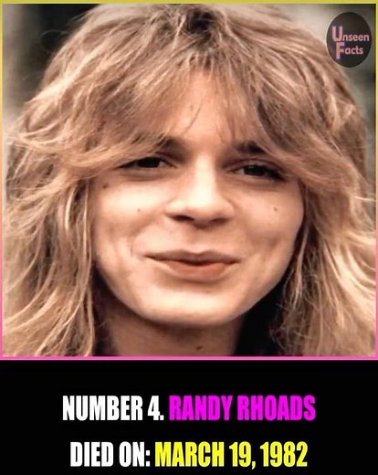 Remembering Randy Rhoads, Ozzy Osbourne’s guitarist, who died at 25 in a 1982 plane crash. #reels