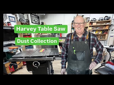 Harvey Table Saw Dust Collection