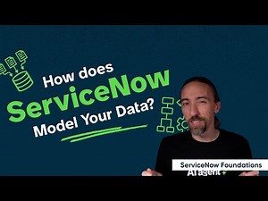 How does ServiceNow Model Your Data? (ServiceNow Foundations #4)