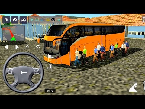 euro coach bus simulator 😭🚌|| new coach bus simulator part- 01 Android gameplay