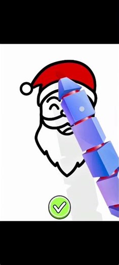 🎅 Easy Santa Claus Drawing Tutorial ✏️🎄 | Christmas Drawing for Kids #Shorts