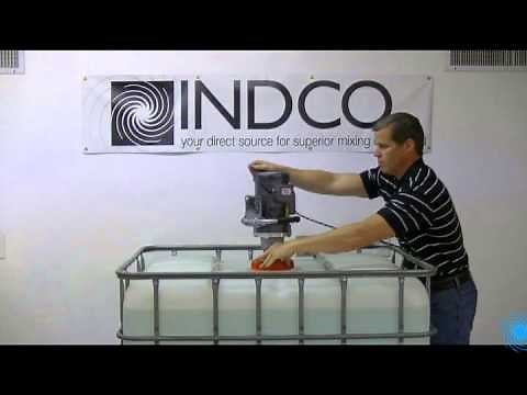 IBC Tote Mixer Installation Process | INDCO