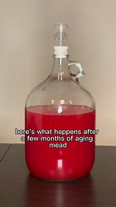 Raspberry mead (pt 3) #mead #meadmaking #homebrewing | Golden Hive Mead