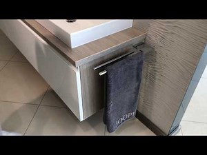 Doppel Handtuchhalter Bad Chrom Design Handtuchstange