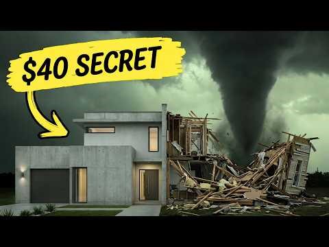 The $40 Decision That Saves American Homes From Tornadoes (No Builder Will Offer It)