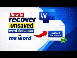 How to Recover Unsaved Word Documents in MS Word ?