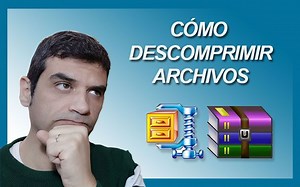 Cómo DESCOMPRIMIR archivos ZIP, RAR, en Windows Fácil y gratis
