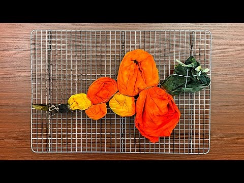 Tie-Dye Pattern : Sunflower Mandala Tapestry (H.W.I.)