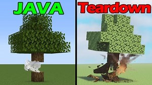 Minecraft features in java vs teardown | Minecraft Highlight