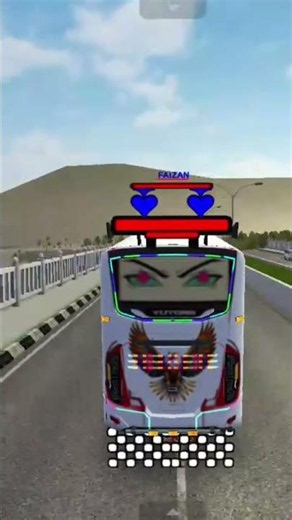 bus simulator Indonesia new bus livery skin #bussid #youtubeshorts #viral