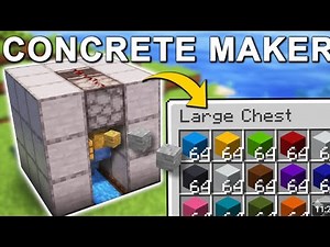MOST EASY Concrete Maker Farm 1.21+ (Tutorial)
