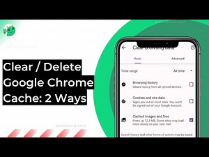 How to Clear Google Chrome Cache Data and Files 1 Minute (Delete Cache of Chrome)