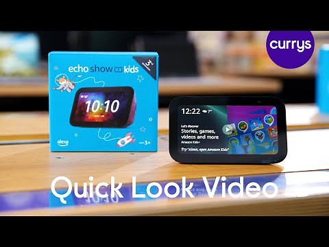 AMAZON Echo Show 5 Kids Smart Display with Alexa - Quick Look