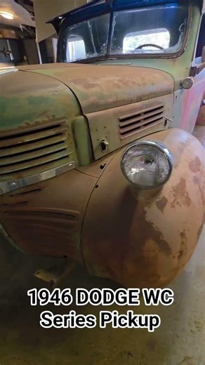 New Addition: 1946 Dodge WC Pickup #mopar #projectcar