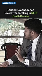 4.1K views · 49 reactions | Get confidence like this by enrolling in the NEET Crash Course!  ✅ Starting from 28th March 2025 Enroll Now- Link in bio #NEET2025 #ALLENCrashCourse #NEETPreparation #ToppersChoice #StudySmart #NEETExam #ALLENOnline #explore #meme #trending (NEET2025, NEET Crash Course, NEETExam, ALLEN Online) | ALLEN Digital | Facebook