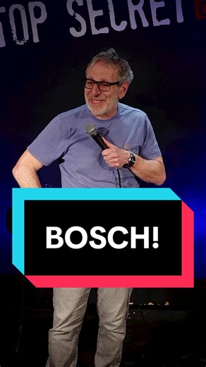 BOSCH! 😂 #standupcomedy #comedy #standup #comedian #ukcomedy