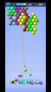 Bubble Shooter - levels mode - level 612