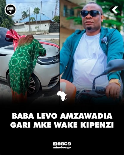 Mino Bongo on Instagram: "Mapema leo Mbunge wa Kigoma Mjini Mhe. Cleyton Chipando Babalevo amemzawadia mke wake Mama Ruby Salma_mdoli gari mpya aina ya Range Rover Velar"