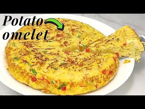 HEALTHY SPANISH Omelette/TORTILLA + easy recipe EVER