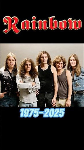 Rainbow Through the Years|Band Evolution🎸🌈