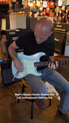 Matt’s Music Center Demos the LSL Instruments Saticoy Era #guitar #guitarraelectrica #guitars #newguitarday #guitarsolo #lslinstruments | LSL Instruments