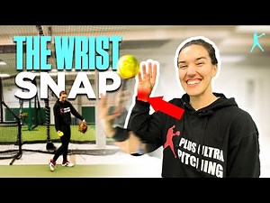 The SECRET to a good WRIST SNAP in FastPitch Softball pitching!