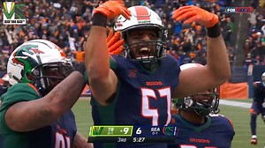 55K views · 147 reactions | The Seattle Dragons picked up their first XFL win in front of 30k fans in Seattle  Relive the action from their big win in our 60' in 60" highlights ⬇️ | XFL on FOX | Facebook