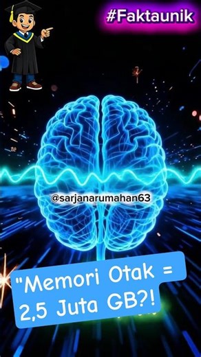 "Fakta Gila Otak Manusia yang Jarang Diketahui! 🧠✨ #FaktaUnik"