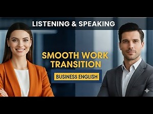 How to Hand Over Work Responsibilities | Business English Speaking Practice