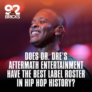 Does #DrDre’s Aftermath Entertainment have the best roster in hip hop history? 🤔 There’s certainly a strong case for it. Swipe to check out some of the artists Dre’s launched careers for. If Aftermath isn’t the best, who is? 🤔 #92Bricks | Co Rappers