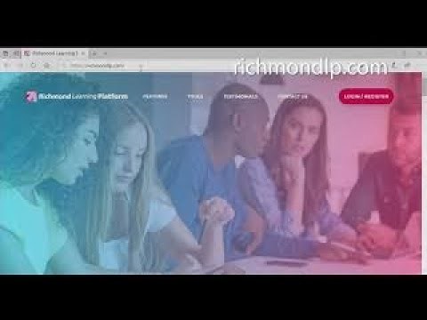 Richmond Learning Platform Get the best out of it as a student!