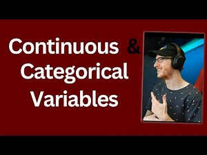 Continuous vs Categorical Variables | Regression vs Classification | ML Fundamentals 2