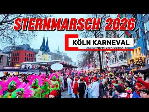 Sternmarsch 2026 // Köln Karneval // Cologne Carnival-GERMANY