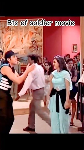 Behind the scene of soldier movie #preityzinta #bobbydeol