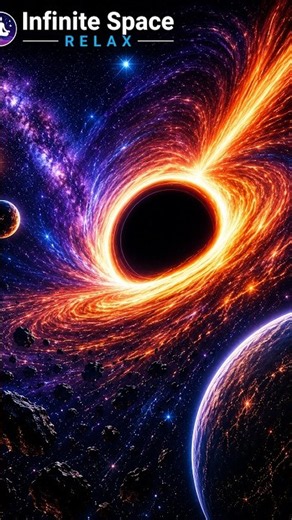 🌌 Enter the Black Hole 🌌 Deep Space Sounds for Deep Sleep #DeepSleep
