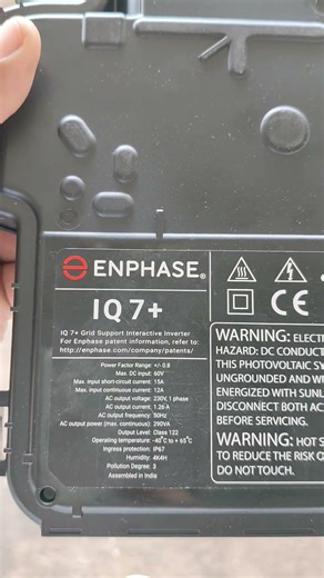 r phase micro inverter #testing #service #solar installation #all electric service