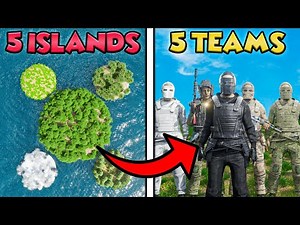 5 Teams, 5 Islands, 1 Winner! - Rust