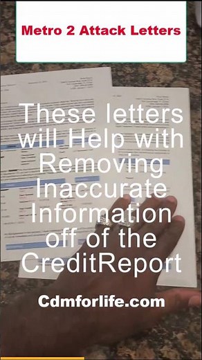 Metro 2 Dispute Letters: Your Credit Fix Tool!