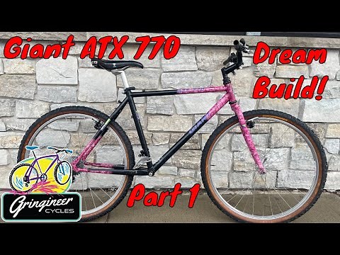 Dream Vintage Mountain Bike Build, 1992 Giant ATX 770
