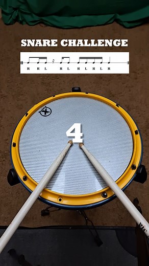 Snare-Lick Challange - go for it! #drummer #drums #drumset #groove #beat #music #musician #skill #lesson #bulgarian #gretsch #zultancymbals #zultan #thecymbalbrand #wearecymbals #zultanfamily #snare #marching | drumdojo.ms