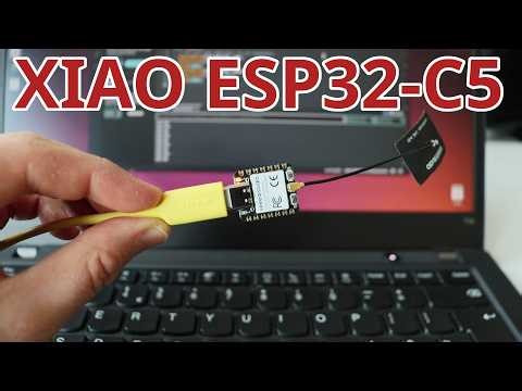 XIAO ESP32-C5 RISC-V Dev Board with Dual-band Wi-Fi 6, BLE, Zigbee and Thread