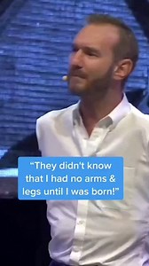 134K views · 8.7K reactions | Nick Vujicic is proof that arms and legs aren't necessary to live a fulfilling life. Children with physical differences should be celebrated, never destroyed. | Live Action | Facebook