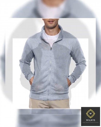 New Men's Sweat Jacket Pullover Hoodie Sweatshirt Man Without Hood with Zip Jacket Outdoor Sport ...